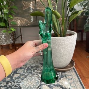 11 inch Vintage MCM Swung Vase